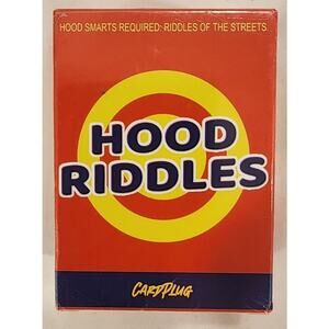 NWT Hood Riddles: The Ultimate Cultured Trivia Card Game